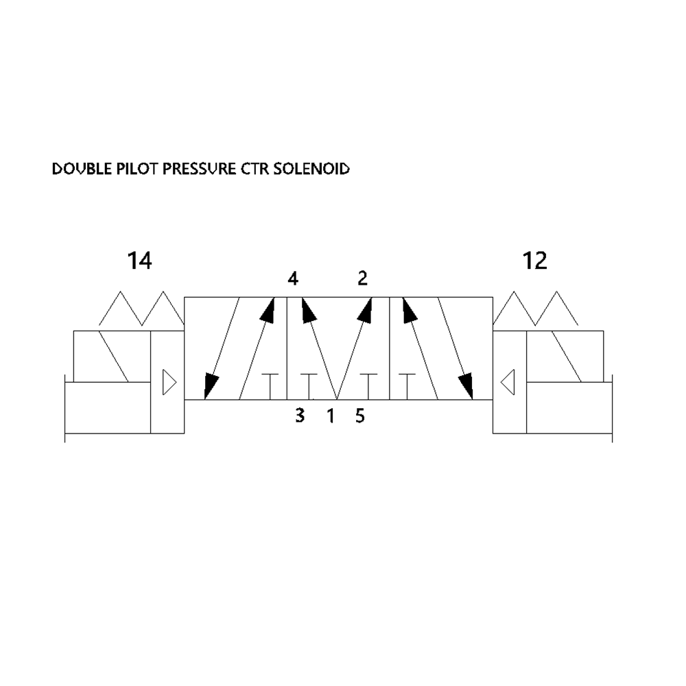 123BB7Z2MN00061 NUMATICS/AVENTICS SOL-PILOT VALVE/MANIFOLD 2012 SERIES 4/3 PRESSURE CTR 24VDC 3/8" NPT, DZB